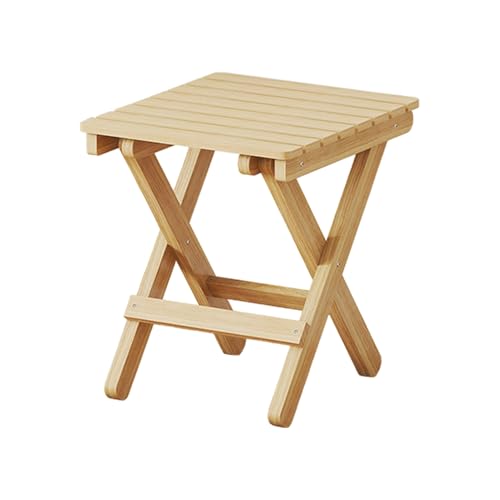 Gvblkq Klapphocker | Kompakter Klapphocker | Tragbarer Klappsitz | Leichter Hocker | Platzsparender Klappsitz Handlicher Klappfußhocker Outdoor Klapphocker Wanderhocker von Gvblkq