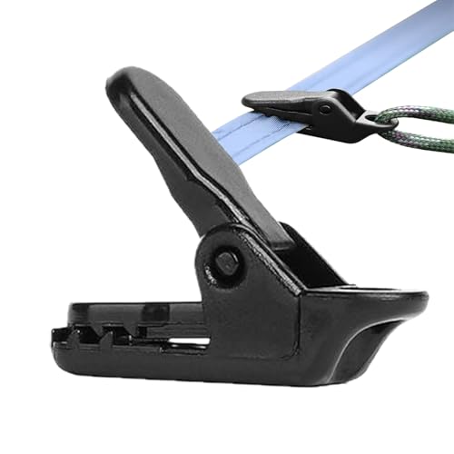 Gvblkq Planen Clips,Windfeste Schnur Clips Robust | UV-Beständige Befestigungsclips Outdoor-Ausrüstung Für Schutzplane Markise Plane Terrasse Camping Garten Pool von Gvblkq