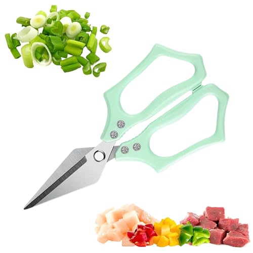 Gvblkq Robust Küchenschere, Universal Edelstahl Küchenschere, Praktische Zerkleinerungsschere Für Huhn Fischgräten Truthahn Meeresfrüchte Gvblkq Robust Küchenschere, Universal Edelstahl Küchenschere, Praktische Zerkleinerungsschere Für Huhn Fischgräten Truthahn Meeresfrüchte von Gvblkq