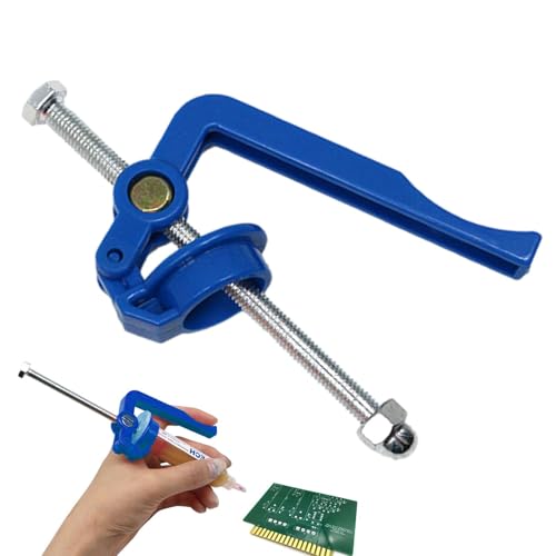 Gvblkq Solder Paste Glue Extruder, Labor-Saving Soldering Syringe, Ergonomic Design Solder Stick Booster, Precise Screw Welding Tool for Aluminum, Flux sealant & Electronics Gvblkq Solder Paste Glue Extruder, Labor-Saving Soldering Syringe, Ergonomic Design Solder Stick Booster, Precise Screw Welding Tool for Aluminum, Flux sealant & Electronics von Gvblkq