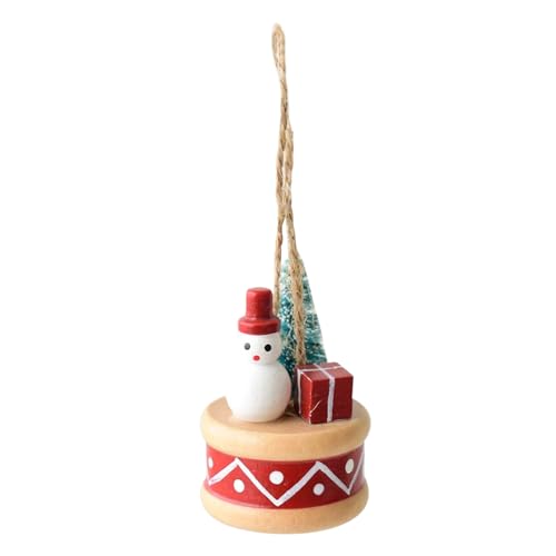 Gvblkq Süße Schneemannstatue - Weihnachtsverzierung für saisonale Display | Formulierter Rahmen mit strukturierter Finish -Feature -Funktion, leichte Form, perfekt für Tür, Baum, Urlaubssetup von Gvblkq