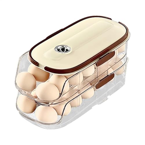 Rolling Egg Container, Automatic Egg Dispenser, Roll Down Egg Dispenser, Egg Rolling Rack, Refrigerator Egg Organizer, Countertop Egg Dispenser, Egg Storage Rack, Kitchen Egg Holder, Automatic Egg Hol Rolling Egg Container, Automatic Egg Dispenser, Roll Down Egg Dispenser, Egg Rolling Rack, Refrigerator Egg Organizer, Countertop Egg Dispenser, Egg Storage Rack, Kitchen Egg Holder, Automatic Egg Hol von Gvblkq
