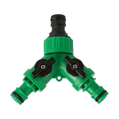 Schlauchsplitter - y -Formwasser -Zapfenanschluss für Garten & Rasen | -Outlet -Wasserhahnadapter für Bewässerung, Waschen des Autos, Poolfüllung, Reinigung im Freien, Gartenwartung, 3,94x3.94x1, von Gvblkq
