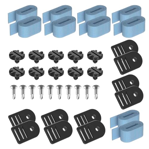 Solar Cover Attachment Kit, Solar Cover Reel Fastening Set, Blanket Straps Fastener, Reels Matching, Strong Grip Equipment Accessories for Yard, Patio, Hotel, Parks, 25.98x0.79 inches Solar Cover Attachment Kit, Solar Cover Reel Fastening Set, Blanket Straps Fastener, Reels Matching, Strong Grip Equipment Accessories for Yard, Patio, Hotel, Parks, 25.98x0.79 inches von Gvblkq