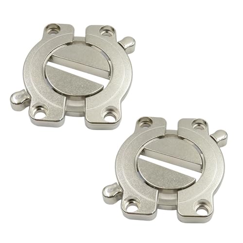 2 Stück Arbeitsplattenverbinder, Holzplatten Verbinder, Arbeitsplatten Verbindungsschiene, Drehriegel Tischplattenverbinder, Zinklegierung Möbelbeschläge, Kreuzverbinder für Büroschreibtisch, Esstisch 2 Stück Arbeitsplattenverbinder, Holzplatten Verbinder, Arbeitsplatten Verbindungsschiene, Drehriegel Tischplattenverbinder, Zinklegierung Möbelbeschläge, Kreuzverbinder für Büroschreibtisch, Esstisch von Gvrxec