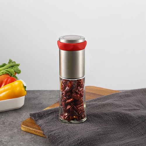 Chili Mühle, Chilimühle Gewürzschneider aus Edelstahl, Gewürz und Chilimühlen, Chilischneider für Grobe Gewürze & Chili, Auch als Gewürzmühle, Küchen Helfer, Chili Gewürzmühle, Zerkleinerer Chili Mühle, Chilimühle Gewürzschneider aus Edelstahl, Gewürz und Chilimühlen, Chilischneider für Grobe Gewürze & Chili, Auch als Gewürzmühle, Küchen Helfer, Chili Gewürzmühle, Zerkleinerer von Gvrxec