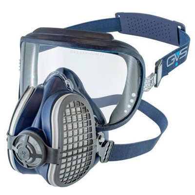 Halbmaske Elipse Integra, Größe M/L, P3 RD,Visier von Gvs