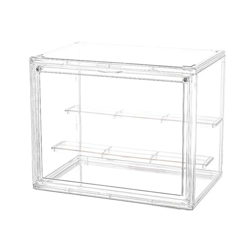Gvvsjgdbis 1 x dreilagiges Acryl-Präsentationsregal, staubdichte Leiteraufbewahrung für Anime-Modelle, Blindboxen, Schmuck von Gvvsjgdbis