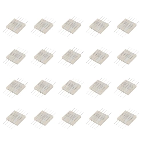 Gvvsjgdbis 100pcs Drahtwicklung Keramisch Zement-Widerstaende 5 Ohm 10W Watt 5% Gvvsjgdbis 100pcs Drahtwicklung Keramisch Zement-Widerstaende 5 Ohm 10W Watt 5% von Gvvsjgdbis