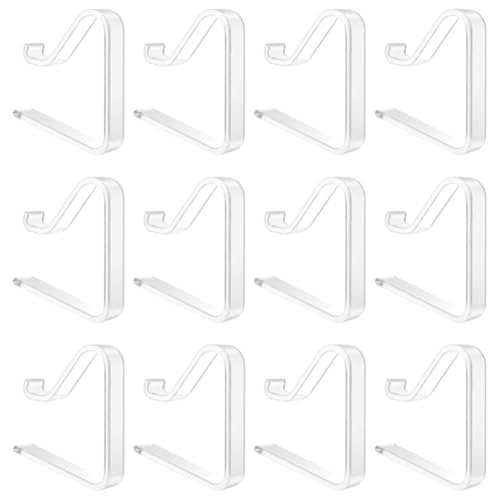 Gvvsjgdbis 12 Stück transparente Tischdeckenklammern, Tischdeckenklammern, winddichte Tischdecken-Halterklemmen. Tischdeckenhalter A Gvvsjgdbis 12 Stück transparente Tischdeckenklammern, Tischdeckenklammern, winddichte Tischdecken-Halterklemmen. Tischdeckenhalter A von Gvvsjgdbis