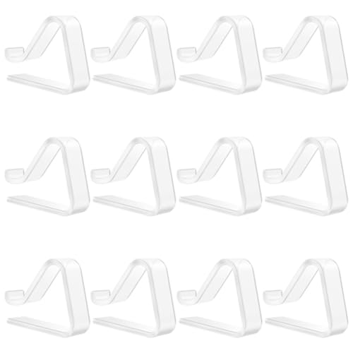 Gvvsjgdbis 12 Stück transparente Tischdeckenklammern, Tischdeckenklammern, winddichte Tischdecken-Halterklemmen. Tischdeckenhalter B Gvvsjgdbis 12 Stück transparente Tischdeckenklammern, Tischdeckenklammern, winddichte Tischdecken-Halterklemmen. Tischdeckenhalter B von Gvvsjgdbis