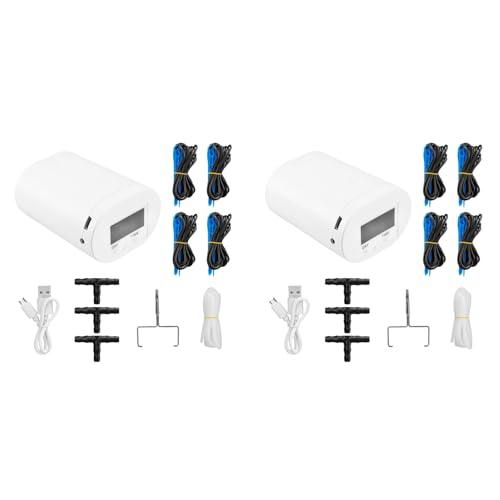 Gvvsjgdbis 2 x 16 Köpfe automatische Pflanzenbewässerungspumpe Zubehör Pflanzen Sprinkler Tropfbewässerung Gerät Wassersystem Kit Gvvsjgdbis 2 x 16 Köpfe automatische Pflanzenbewässerungspumpe Zubehör Pflanzen Sprinkler Tropfbewässerung Gerät Wassersystem Kit von Gvvsjgdbis
