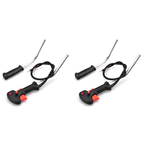 Gvvsjgdbis 2 x Rohrgriff Gasauslöser Kabel Aluminium Rasentrimmer Teile Zubehör Freischneider Steuerschalter Gartenzubehör Gvvsjgdbis 2 x Rohrgriff Gasauslöser Kabel Aluminium Rasentrimmer Teile Zubehör Freischneider Steuerschalter Gartenzubehör von Gvvsjgdbis