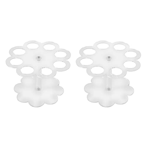 Gvvsjgdbis 2 x abnehmbare Eistütenhalter aus Acryl mit 8 Löchern Gvvsjgdbis 2 x abnehmbare Eistütenhalter aus Acryl mit 8 Löchern von Gvvsjgdbis
