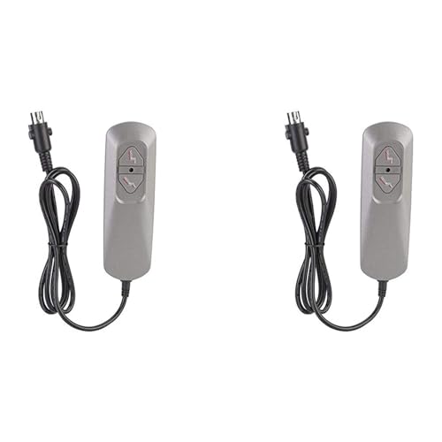 Gvvsjgdbis 2 x elektrische Liegestuhl-Controller, Doppeltaste, Stuhlhebe/elektrisches Sofa, manuelle Steuerung von Gvvsjgdbis