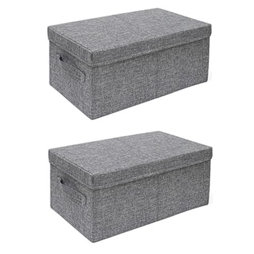 Gvvsjgdbis 2 x faltbare Aufbewahrungsbox, Kleidungs-Organizer, Stoff-Aufbewahrungsbox, für Kleidung, Kleidung, Kleidung, Kleidung, Hosen, Aufbewahrung von Artefakt-B Gvvsjgdbis 2 x faltbare Aufbewahrungsbox, Kleidungs-Organizer, Stoff-Aufbewahrungsbox, für Kleidung, Kleidung, Kleidung, Kleidung, Hosen, Aufbewahrung von Artefakt-B von Gvvsjgdbis