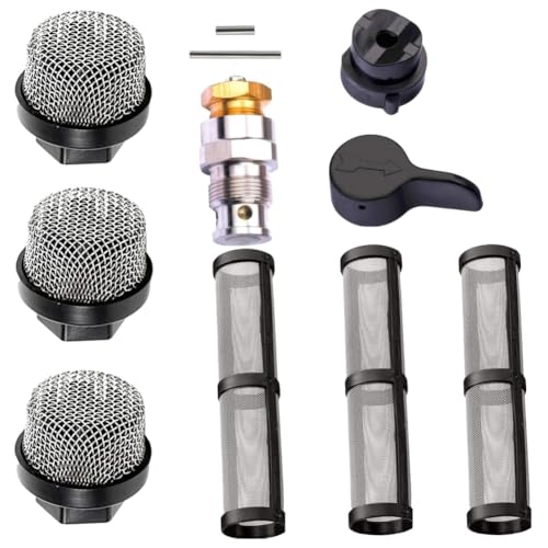 Gvvsjgdbis 246385 246384 Filterset und 235014 Prime Sprühventil, Ablassventil für 210 230 390 395 490 495 595 3400 Aftermarket von Gvvsjgdbis