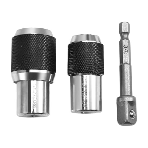 Gvvsjgdbis 3-teiliges Wasserhahn-Steckschlüssel-Set, Gewindebohrer-Werkzeug mit Stecknuss-Adapter, Wasserhahn-Ausdreher-Stecknuss mit verstellbarem Backenausdreher-Werkzeug Gvvsjgdbis 3-teiliges Wasserhahn-Steckschlüssel-Set, Gewindebohrer-Werkzeug mit Stecknuss-Adapter, Wasserhahn-Ausdreher-Stecknuss mit verstellbarem Backenausdreher-Werkzeug von Gvvsjgdbis