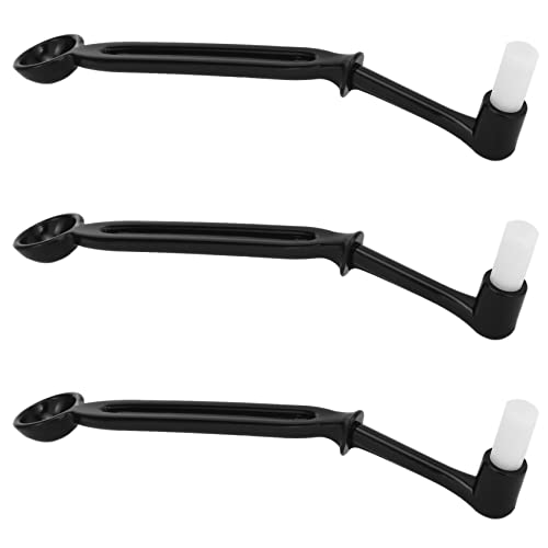 Gvvsjgdbis 3 x 2-in-1-Kaffeemaschine, Reinigungsbürste, Löffel, abgewinkelte Reinigungsschaufel von Gvvsjgdbis