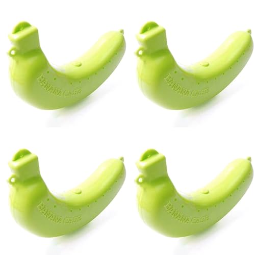 Gvvsjgdbis 4 x süße Obst-Bananen-Schutzbox-Halter, Lunch-Behälter, Aufbewahrung, Bananen-Behälter, Küchenutensilien, Kunststoff Gvvsjgdbis 4 x süße Obst-Bananen-Schutzbox-Halter, Lunch-Behälter, Aufbewahrung, Bananen-Behälter, Küchenutensilien, Kunststoff von Gvvsjgdbis
