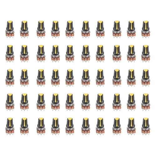 Gvvsjgdbis 50 Stück 100 K Ohm 3 Terminals Linear Taper Rotary Audio B Typ Potentiometer Pot Gvvsjgdbis 50 Stück 100 K Ohm 3 Terminals Linear Taper Rotary Audio B Typ Potentiometer Pot von Gvvsjgdbis