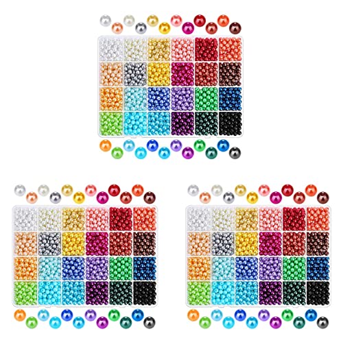 Gvvsjgdbis 5040 Stück 6mm 24 Farben Runde Perlen Perlen mit Löchern für Die Schmuckherstellung Lose Abstandshalter Perlen für DIY Schmuck Herstellung Gvvsjgdbis 5040 Stück 6mm 24 Farben Runde Perlen Perlen mit Löchern für Die Schmuckherstellung Lose Abstandshalter Perlen für DIY Schmuck Herstellung von Gvvsjgdbis