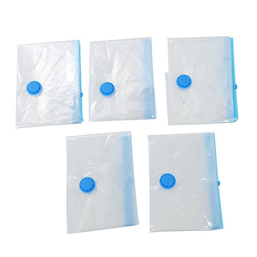 Gvvsjgdbis 5X Housse Rangement Sous Vide Aspirateur Sac Compression Etanche Vetement Taille: XXXL 100 x 80 cm von Gvvsjgdbis