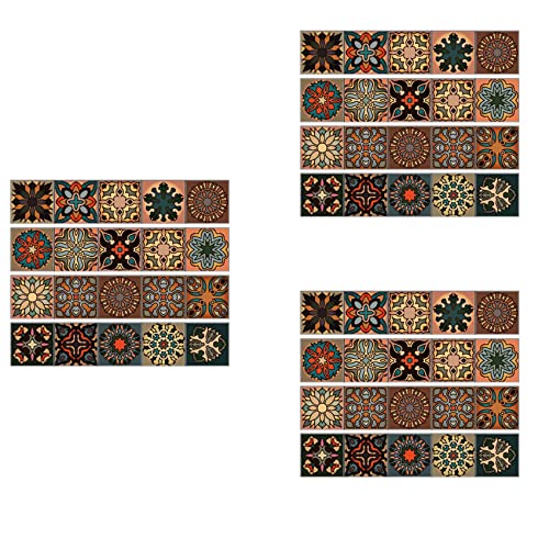 Gvvsjgdbis 60 Stück 3D Multi Marokkanische selbstklebende Badezimmer Küche Wand Treppe Fliesenaufkleber Gvvsjgdbis 60 Stück 3D Multi Marokkanische selbstklebende Badezimmer Küche Wand Treppe Fliesenaufkleber von Gvvsjgdbis