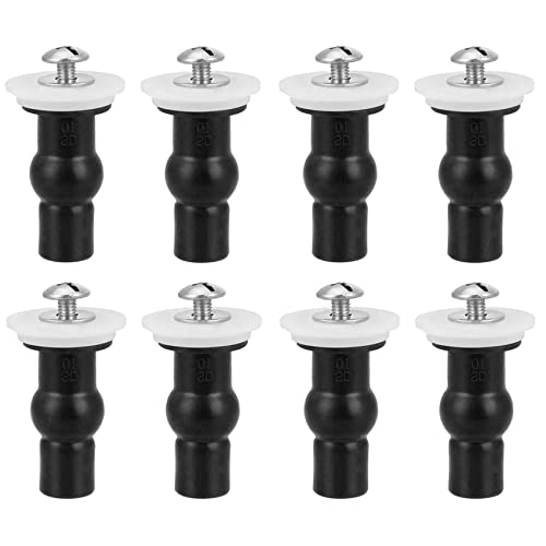 Gvvsjgdbis 8 Stück WC-Sitz-Schrauben, WC-Sitz-Scharniere, Expanding Rubber Top Muttern, Schraubbefestigungen, Fixierung WC Blind Hole Fittings Gvvsjgdbis 8 Stück WC-Sitz-Schrauben, WC-Sitz-Scharniere, Expanding Rubber Top Muttern, Schraubbefestigungen, Fixierung WC Blind Hole Fittings von Gvvsjgdbis