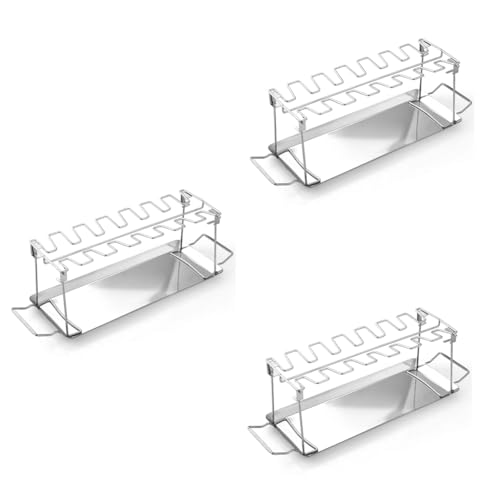 Gvvsjgdbis BBQ Chicken Wings Legs Grill BBQ Cooking Rack BBQ Chicken Legs Oven Grill Kitchen Utensils Outdoor Gvvsjgdbis BBQ Chicken Wings Legs Grill BBQ Cooking Rack BBQ Chicken Legs Oven Grill Kitchen Utensils Outdoor von Gvvsjgdbis