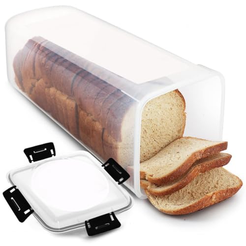 Gvvsjgdbis Brotkonservierungsbox - Versiegelter Brot- und Toastbehälter für Küche, praktischer Brothalter A von Gvvsjgdbis