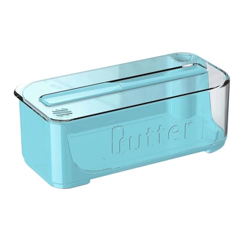 Gvvsjgdbis Butterdose Aufbewahrungsbox mit Cutter Lebensmittelbehälter mit Deckel einfaches Schneiden Gvvsjgdbis Butterdose Aufbewahrungsbox mit Cutter Lebensmittelbehälter mit Deckel einfaches Schneiden von Gvvsjgdbis
