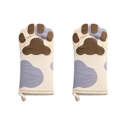 Gvvsjgdbis C Baumwollhandschuhe Ofenhandschuhe Katzenkralle Backen Wärmeisolierung Mikrowelle Verbrühungshandschuhe Gvvsjgdbis C Baumwollhandschuhe Ofenhandschuhe Katzenkralle Backen Wärmeisolierung Mikrowelle Verbrühungshandschuhe von Gvvsjgdbis