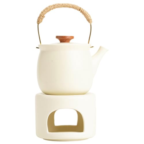 Gvvsjgdbis Creme-gelbe Teekanne Teebrühset Herd Kerze Heizung Keramik Warm Gebratener Tee Herd Gvvsjgdbis Creme-gelbe Teekanne Teebrühset Herd Kerze Heizung Keramik Warm Gebratener Tee Herd von Gvvsjgdbis