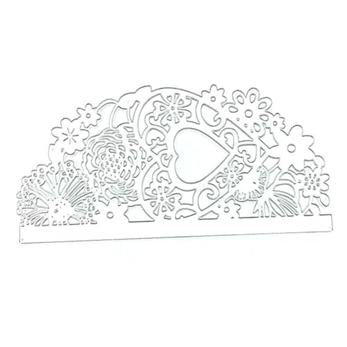 Gvvsjgdbis DIY Lace Love Grußkarte Spitze Metall Prägung DIY Karbonstahl Messer Stanzschablone von Gvvsjgdbis