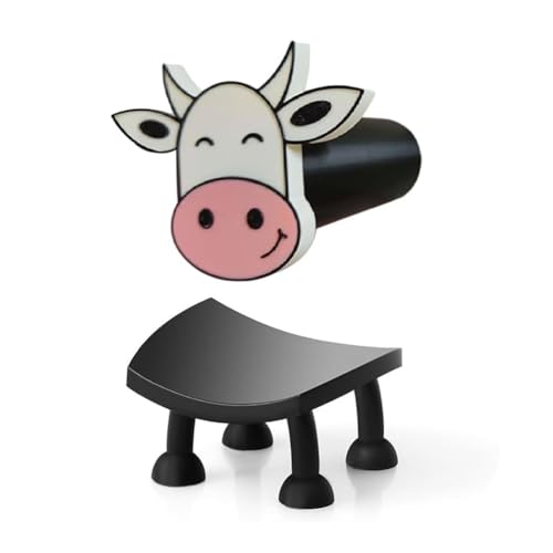Gvvsjgdbis Dairy Cow Toilettenpapierhalter, 3D-Druck, Milchkuh, Seidenpapier, Aufbewahrungsregal, stapelbar, lustiger Toilettenpapierhalter Gvvsjgdbis Dairy Cow Toilettenpapierhalter, 3D-Druck, Milchkuh, Seidenpapier, Aufbewahrungsregal, stapelbar, lustiger Toilettenpapierhalter von Gvvsjgdbis