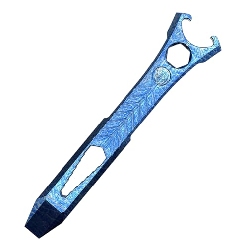 Gvvsjgdbis Hebeleisen aus Titanlegierung, Multi-Tool, Flaschenöffner, kompakte Größe, EDC-Multi-Werkzeug, Hebelstabschlüssel, Schraubendreher Gvvsjgdbis Hebeleisen aus Titanlegierung, Multi-Tool, Flaschenöffner, kompakte Größe, EDC-Multi-Werkzeug, Hebelstabschlüssel, Schraubendreher von Gvvsjgdbis