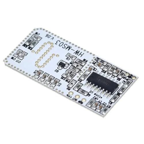 Gvvsjgdbis Hochleistungs-Bewegungsmelder -MS03 2,4 GHz bis 5,8 GHz Mikrowellen-Radar menschlicher Körper Induktion PIR-Schaltermodul für Heimwerker Gvvsjgdbis Hochleistungs-Bewegungsmelder -MS03 2,4 GHz bis 5,8 GHz Mikrowellen-Radar menschlicher Körper Induktion PIR-Schaltermodul für Heimwerker von Gvvsjgdbis