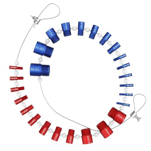 Gvvsjgdbis Inspektionsmesswerkzeug Zoll Metrisch Bolzen Mutter Schraube Gewinde Set Zoll Gauge Messung Inspektionswerkzeug Gvvsjgdbis Inspektionsmesswerkzeug Zoll Metrisch Bolzen Mutter Schraube Gewinde Set Zoll Gauge Messung Inspektionswerkzeug von Gvvsjgdbis