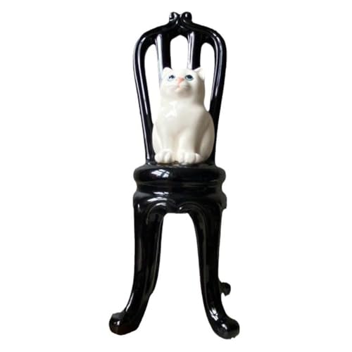 Gvvsjgdbis Katze und Stuhl Figur Vintage dekorative Ornamente Home Decoration Desktop Ornamente Gvvsjgdbis Katze und Stuhl Figur Vintage dekorative Ornamente Home Decoration Desktop Ornamente von Gvvsjgdbis