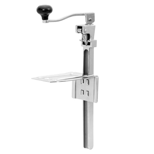 Gvvsjgdbis Kommerzieller Dosenöffner, robust, manueller Dosenöffner mit beschichtetem Stahlsockel für Restaurant, Lebensmittelgeschäft, Hotel, Bar, einfache Installation, einfach zu bedienen von Gvvsjgdbis