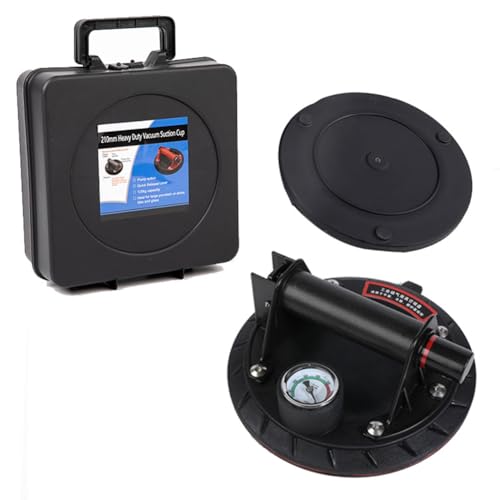 Gvvsjgdbis Manometer, Saugnapf, Luftpumpe, Glas-Saugnapf, Monitor, Saugnapf-Werkzeug, industrielle Qualität, Saugnäpfe von Gvvsjgdbis