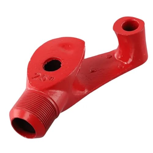 Gvvsjgdbis Manueller Rohrbieger, präzises rotes Stahlrohrbiegewerkzeug, Rohr-Handbieger, einfach zu bedienen, flexibel, praktisch, 25 mm von Gvvsjgdbis