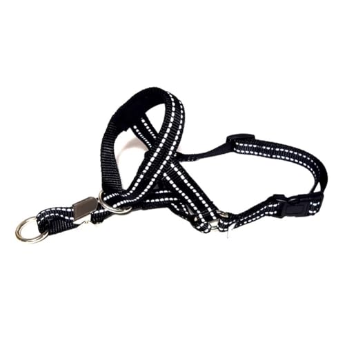 Gvvsjgdbis Maulkörbe für Hunde, Anti-Bell-Hundehalsband, Atmungsaktives Hundetrainingsgerät, Maulkorb-Set Aus Nylon mit Reflektierenden Streifen, Langlebig, Einfach zu Bedienen, S-Schwarz Gvvsjgdbis Maulkörbe für Hunde, Anti-Bell-Hundehalsband, Atmungsaktives Hundetrainingsgerät, Maulkorb-Set Aus Nylon mit Reflektierenden Streifen, Langlebig, Einfach zu Bedienen, S-Schwarz von Gvvsjgdbis