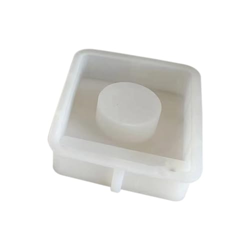 Gvvsjgdbis Ornamente Silikonform Kerzenhalter Basis Silikonform DIY Zement Gips Heimdekorationen Form Harzform 1 Stück B von Gvvsjgdbis