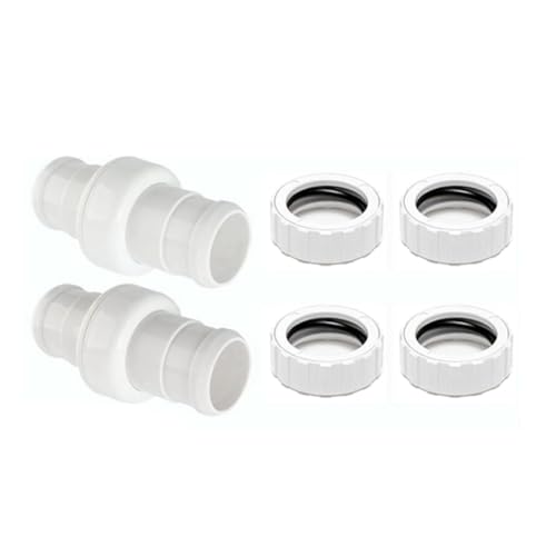 Gvvsjgdbis Poolreiniger-Schlauch-Drehgelenk 9-100-3002 & Schlauchmutter 9-100-3109 Combo Ersatz-Set für 360 Poolreiniger, 2 Stück Gvvsjgdbis Poolreiniger-Schlauch-Drehgelenk 9-100-3002 & Schlauchmutter 9-100-3109 Combo Ersatz-Set für 360 Poolreiniger, 2 Stück von Gvvsjgdbis