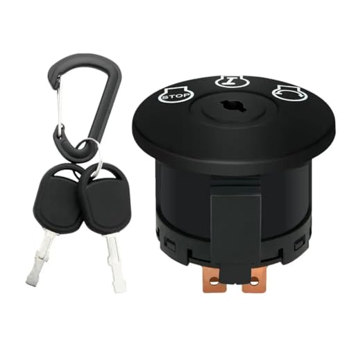 Gvvsjgdbis Rasenmäher Traktor Zündung mit Schlüssel Mäher Taste Plug & Play Rasenmäher Taste Einfach zu installieren für die meisten Rasenmäher Gvvsjgdbis Rasenmäher Traktor Zündung mit Schlüssel Mäher Taste Plug & Play Rasenmäher Taste Einfach zu installieren für die meisten Rasenmäher von Gvvsjgdbis