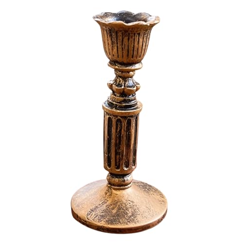Gvvsjgdbis Retro-Kerzenständer Aus Gold, Ornamente, Foto-Requisiten, Wohnzimmer, Esstisch, Atmosphäre, Kerzenständer, Basis, Kerzenständer, Normal Gvvsjgdbis Retro-Kerzenständer Aus Gold, Ornamente, Foto-Requisiten, Wohnzimmer, Esstisch, Atmosphäre, Kerzenständer, Basis, Kerzenständer, Normal von Gvvsjgdbis