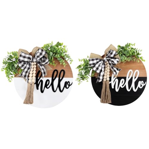 Gvvsjgdbis Rundes Hallo Holzschild mit Aufschrift "Welcome Farmhouse", einfach zu verwenden Gvvsjgdbis Rundes Hallo Holzschild mit Aufschrift "Welcome Farmhouse", einfach zu verwenden von Gvvsjgdbis