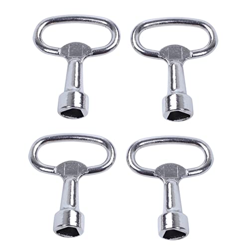 Gvvsjgdbis Schlüsselschlitz für Bolzen Dreieck Dreieck Metallplatte 8mm x 4 von Gvvsjgdbis